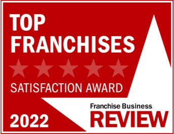 Top Franchises Satisfaction Award Winner 2022 - Franchise Business Review logo